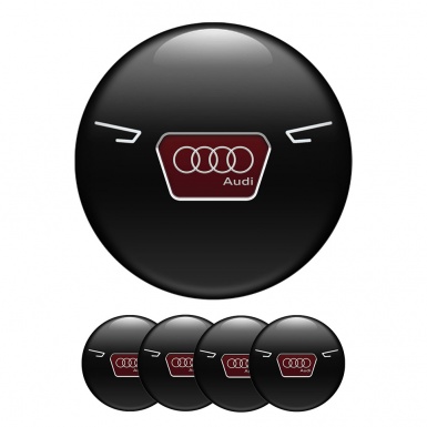Audi Wheel Center Caps Emblem Mask