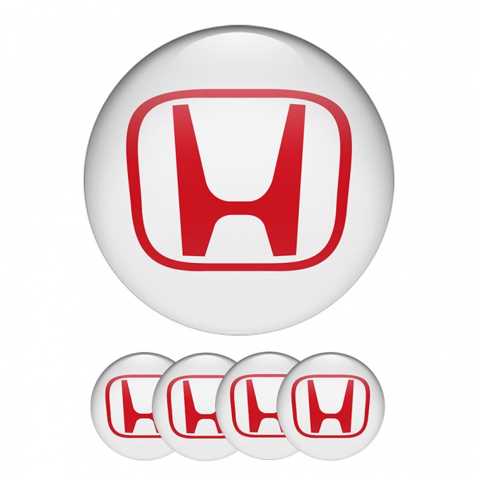Honda  Center Hub Dome Stickers Light