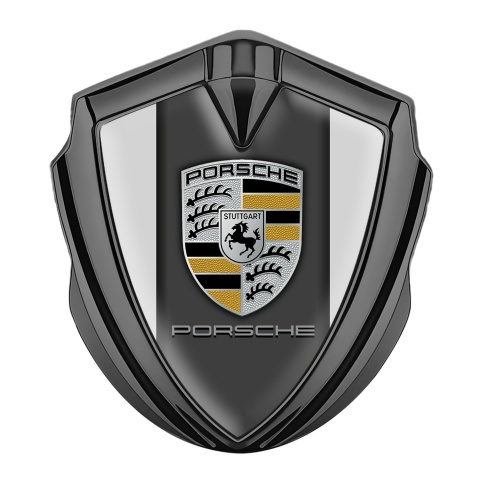 Porsche Bodyside Badge Self Adhesive Graphite Dark Pilon Sandy Elements