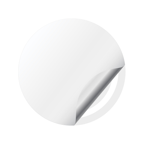 VW Dome Stickers Wheel Center Cap Grey White New Style Logo Ring