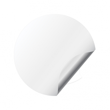 Bentley Center Hub Dome Stickers White 3D