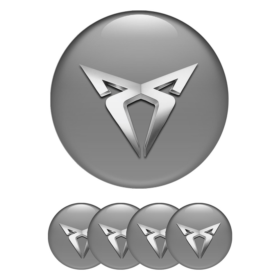 Seat Cupra Emblems for Wheel Center Caps | Wheel Emblems | Stickers | X ...