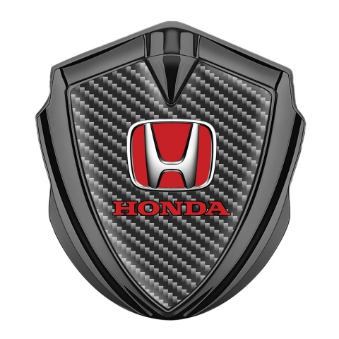 Honda Bodyside Badge Self Adhesive Graphite Dark Carbon Style Edition