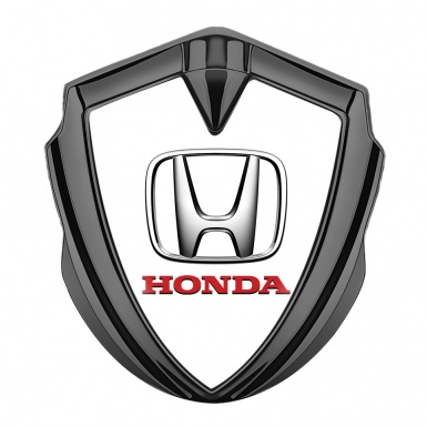 Honda Self Adhesive Bodyside Emblem Graphite White Pearl Classic Logo