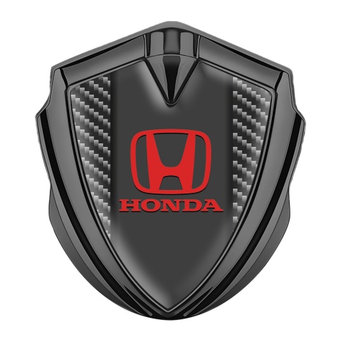 Honda Bodyside Domed Emblem Graphite Dark Carbon Classic Edition