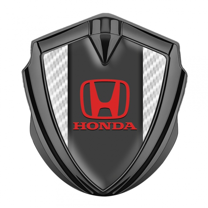 Honda Bodyside Badge Self Adhesive Graphite White Carbon Crimson Design