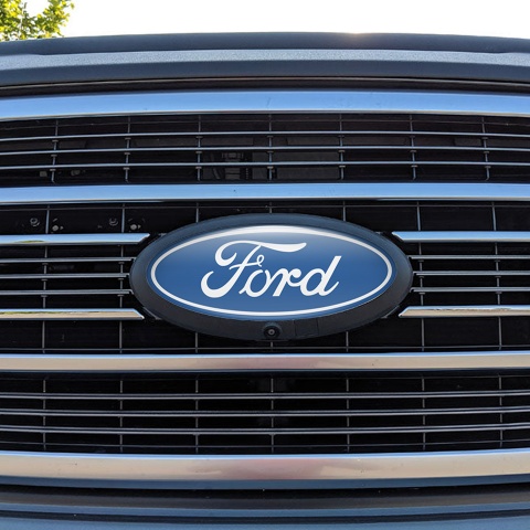 Ford Emblem Domed Sticker Classic Blue