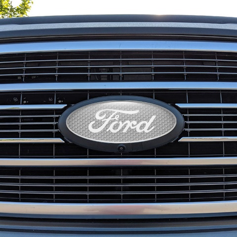 Ford Emblem Domed Silicone Sticker Classic Steel Artwork
