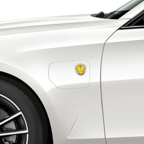 Acura Bodyside Emblem Self Adhesive Gold Yellow Base Edition