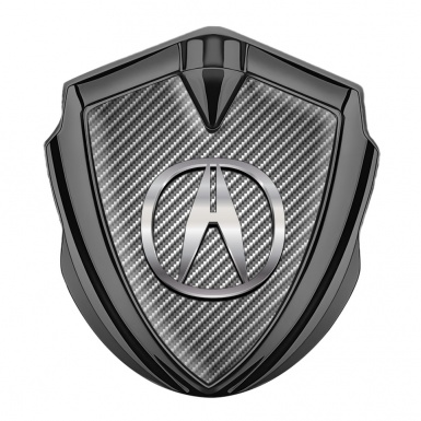 Acura Emblem Trunk Badge Graphite Light Carbon Chromatic Variant