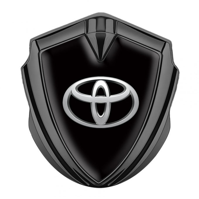 Toyota Bodyside Emblem Self Adhesive Graphite Black Chromatic Edition