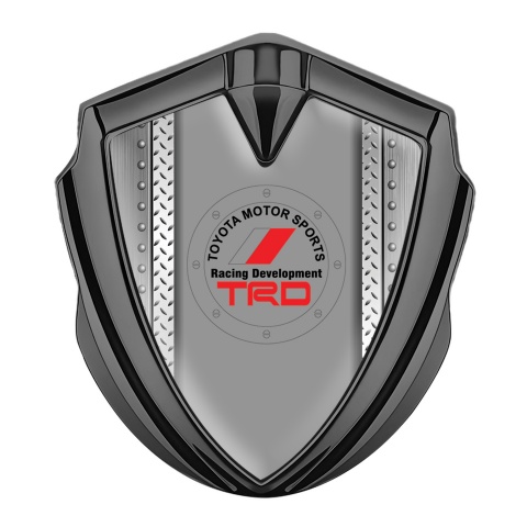 Toyota Emblem Car Badge Graphite Industrial Panels Round Logo Variant