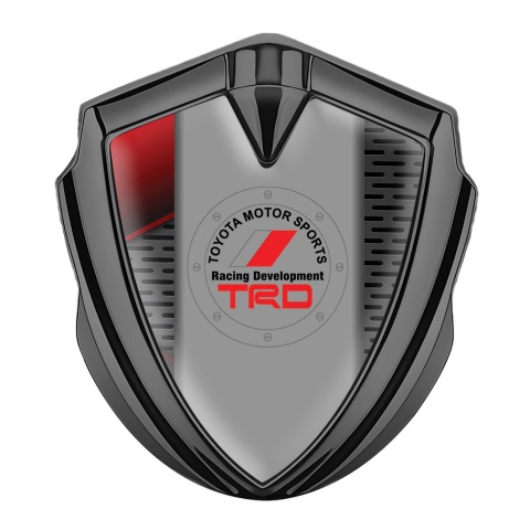 Toyota Bodyside Emblem Self Adhesive Graphite Dark Grate Red Segment
