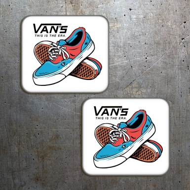 Vans This Is The Era Silicone Stickers 2 pcs