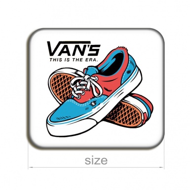 Vans This Is The Era Silicone Stickers 2 pcs