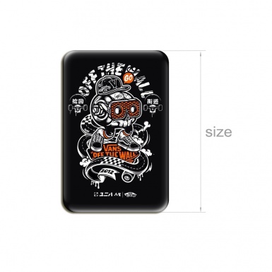 Vans Silicone Stickers Off the Wall Black Edition 2 pcs