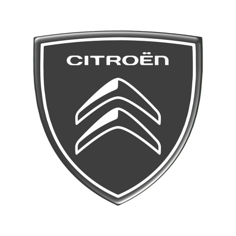 Citroen Silicone Sticker Grey New Design