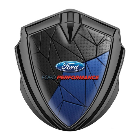 Ford Bodyside Emblem Badge Graphite Blue Mosaic Performance Edition