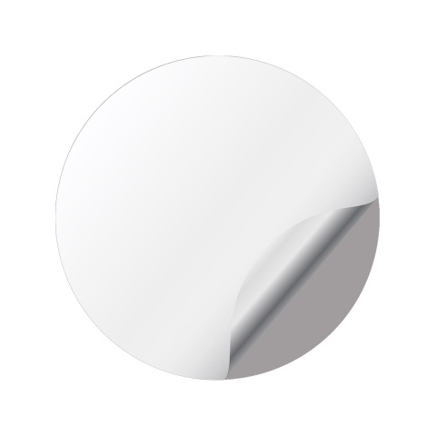 Seat Cupra Silicone Sticker Wheel Center Graphite White 3D Logo