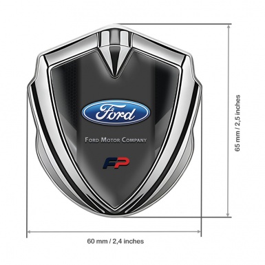 Ford Bodyside Badge Self Adhesive Graphite Black Shade Greyscale Fragments