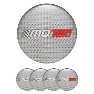 Motec Wheel Emblem For Center Caps Grey Honeycomb
