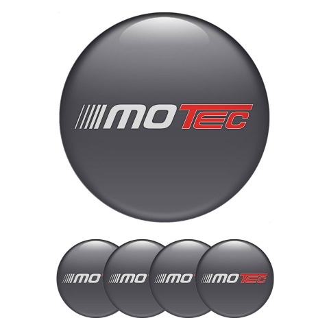 Motec Emblem For Wheel Center Caps Dark Grey Design