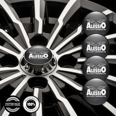Alessio Emblems for Wheel Center Caps Honeycomb Edition