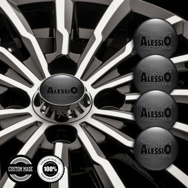 Alessio Wheel Stickers for Center Caps Perforated Motif