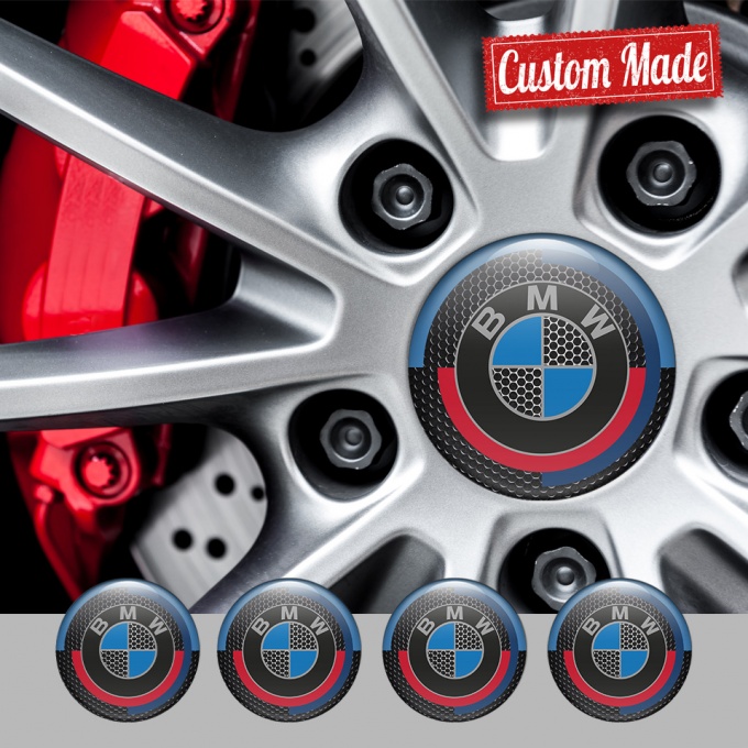 BMW Emblem for Center Wheel Caps Light Grate Design | Wheel Emblems ...