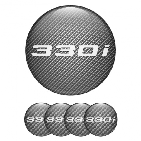 BMW Emblem for Wheel Center Caps Carbon 330i Design