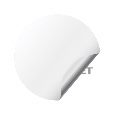 Chevrolet Domed Stickers for Wheel Center Caps White Classic Logo