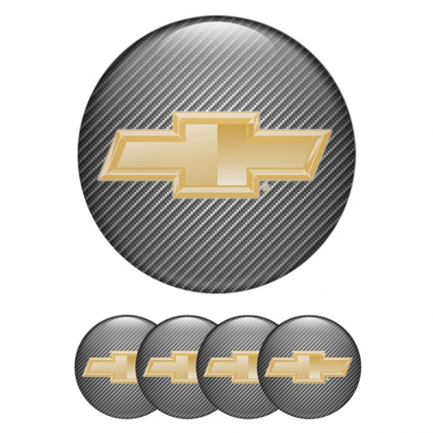 Chevrolet Emblems for Center Wheel Caps Carbon Desert Edition