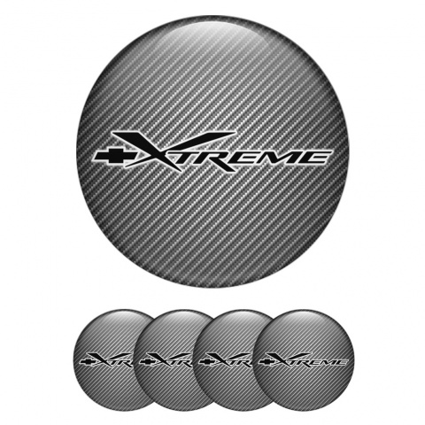 Chevrolet Emblem for Wheel Center Caps Carbon Xtreme Tuning