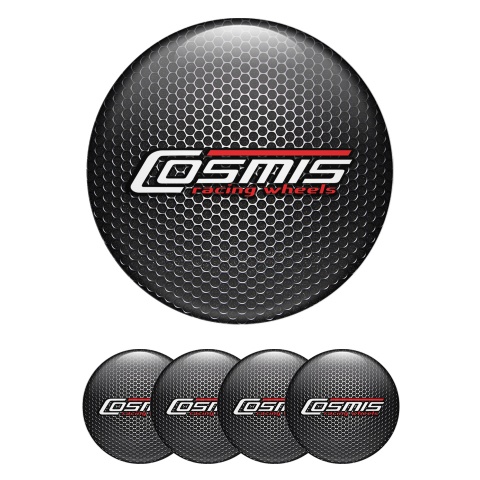 Cosmis Wheel Stickers for Center Caps Dark Grate Edition