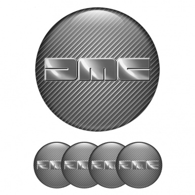 DMC Wheel Emblem for Center Caps Carbon Heavy Metallic Logo