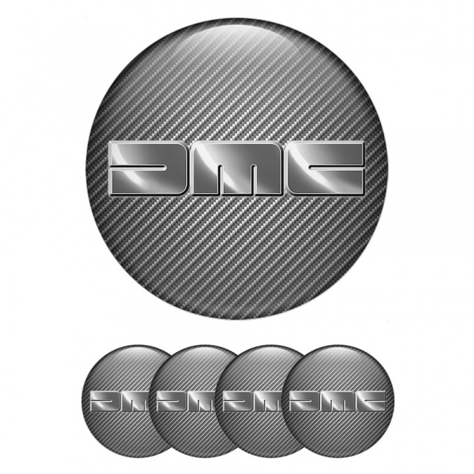 DMC Wheel Emblem for Center Caps Carbon Heavy Metallic Logo