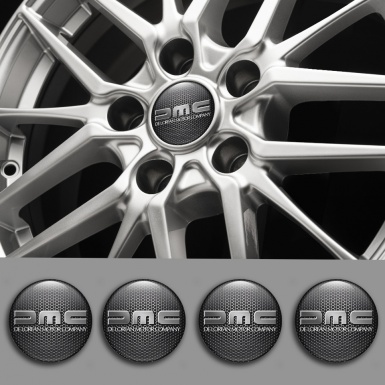 DMC Emblem for Center Wheel Caps Dark Mesh Metallic Edition