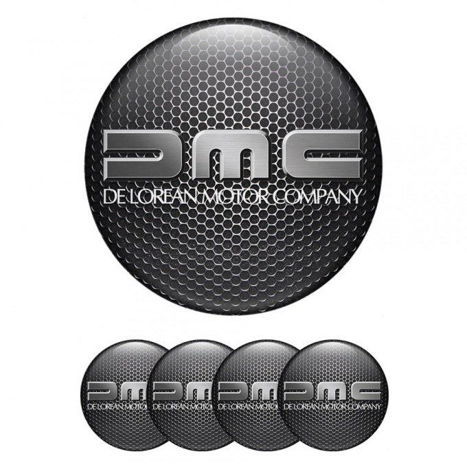 DMC Emblem for Center Wheel Caps Dark Mesh Metallic Edition