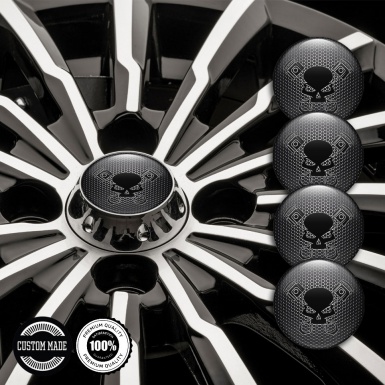 Grenzgaenger Wheel Emblem for Center Caps Dark Grate Black Version