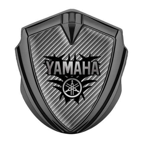 Yamaha Fender Emblem Badge Graphite Light Carbon Black Grey Edition