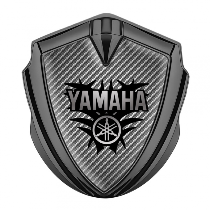 Yamaha Fender Emblem Badge Graphite Light Carbon Black Grey Edition