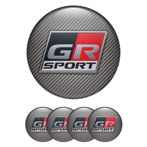 Toyota GR Sport Wheel Emblem Carbon Edition