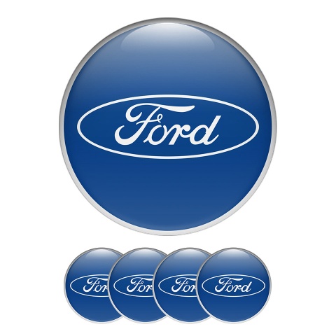 Ford Wheel Center Caps Emblem Classic Style 