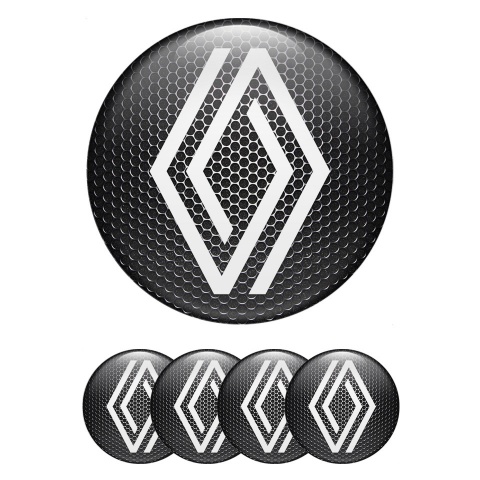 Lot De 2 Autocollants Pour Kia - Diamètre 14 Mm - Avec Emblème Et Protection Silicone Transparente - Pour Personnalisation Voiture