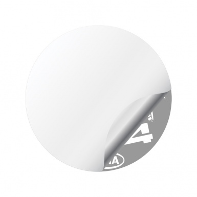 OFFROAD Wheel Emblem for Center Caps Black Base White Adventure Edition