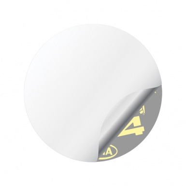 OFFROAD Emblem for Wheel Center Caps Black Base Yellow Adventure Theme