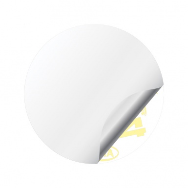 OFFROAD Center Caps Wheel Emblem White Fill Yellow Adventure Concept