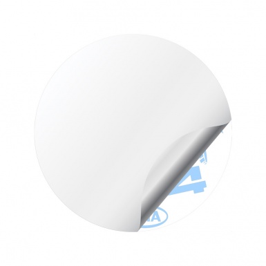 OFFROAD Wheel Emblem for Center Caps White Base Blue Adventure Theme