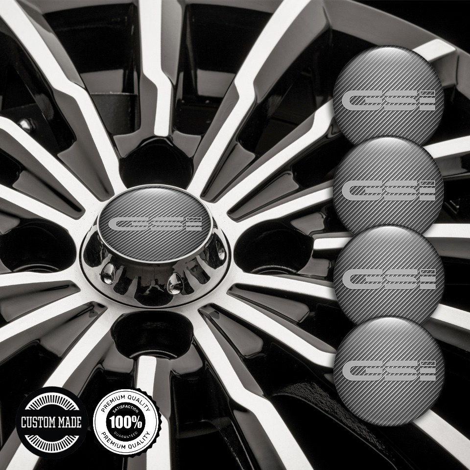 Opel GSI Center Caps Wheel Emblem Carbon Texture Monochrome Logo ...