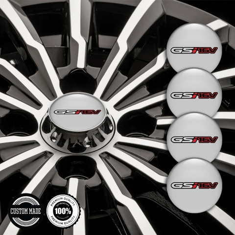 Opel GSI Center Caps Wheel Emblem Grey Background 16v Edition